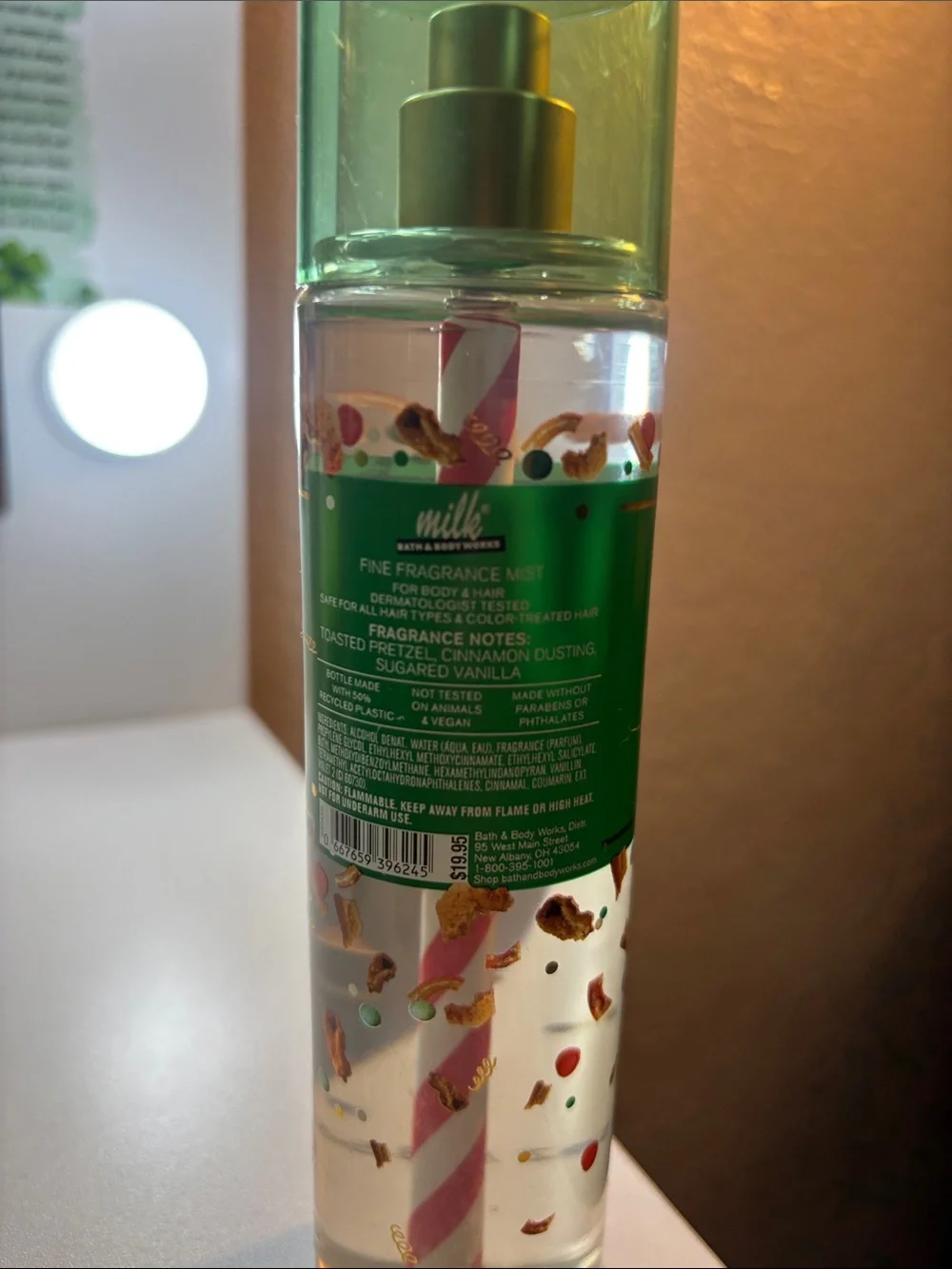 Bath & Body Works Cinnamon Sugar Pretzel Cookie Fine Fragrance